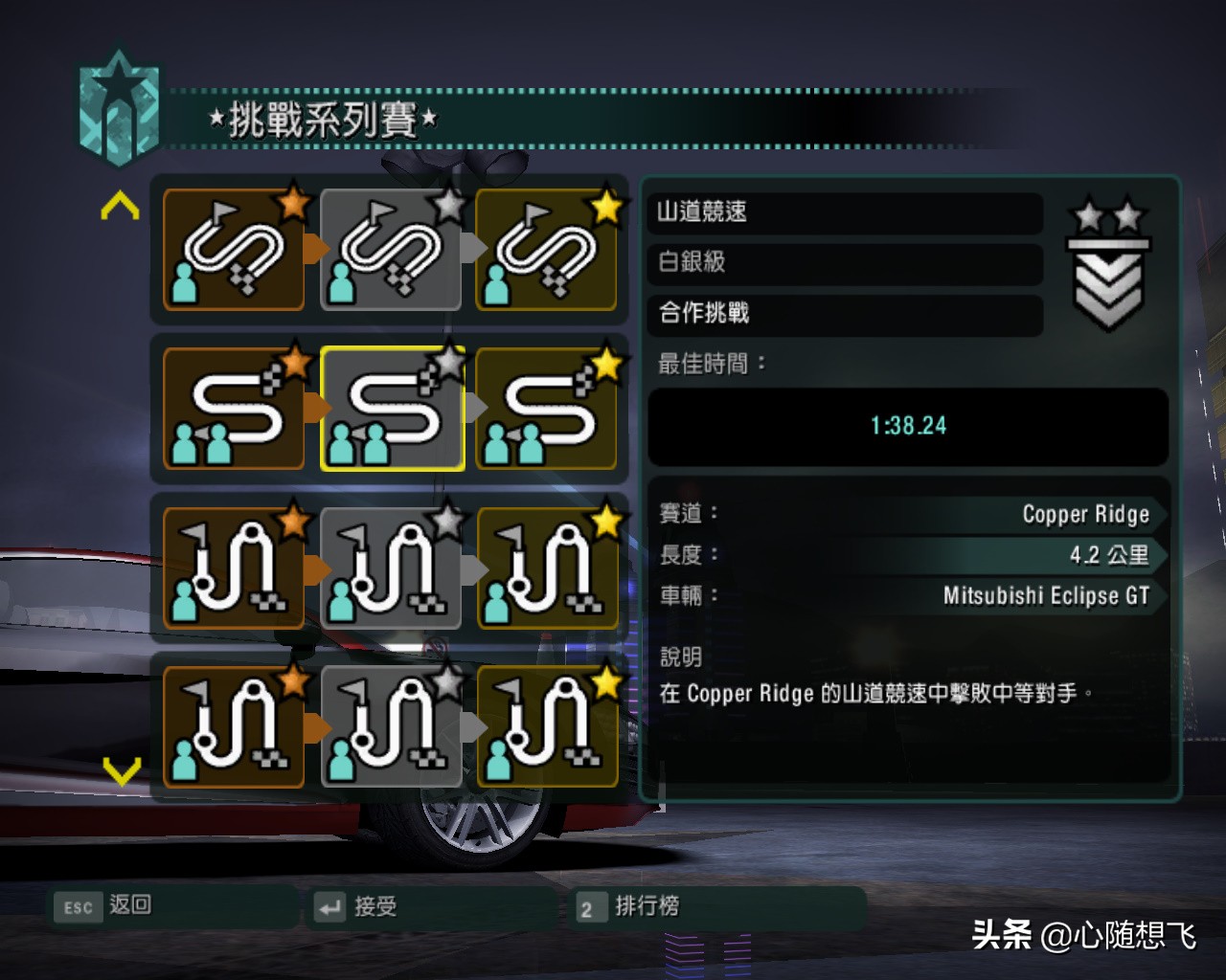 極品飛車10挑戰系列賽說明