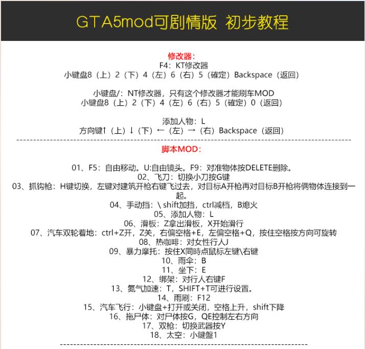 GTA5MOD版分享
