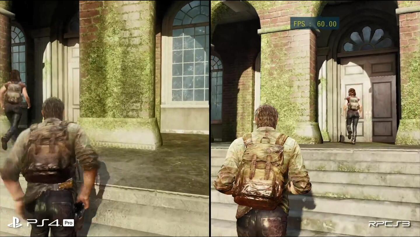 想在PC上玩《美國末日》并不難，PC模擬器與PS4 Pro對比視頻曝光