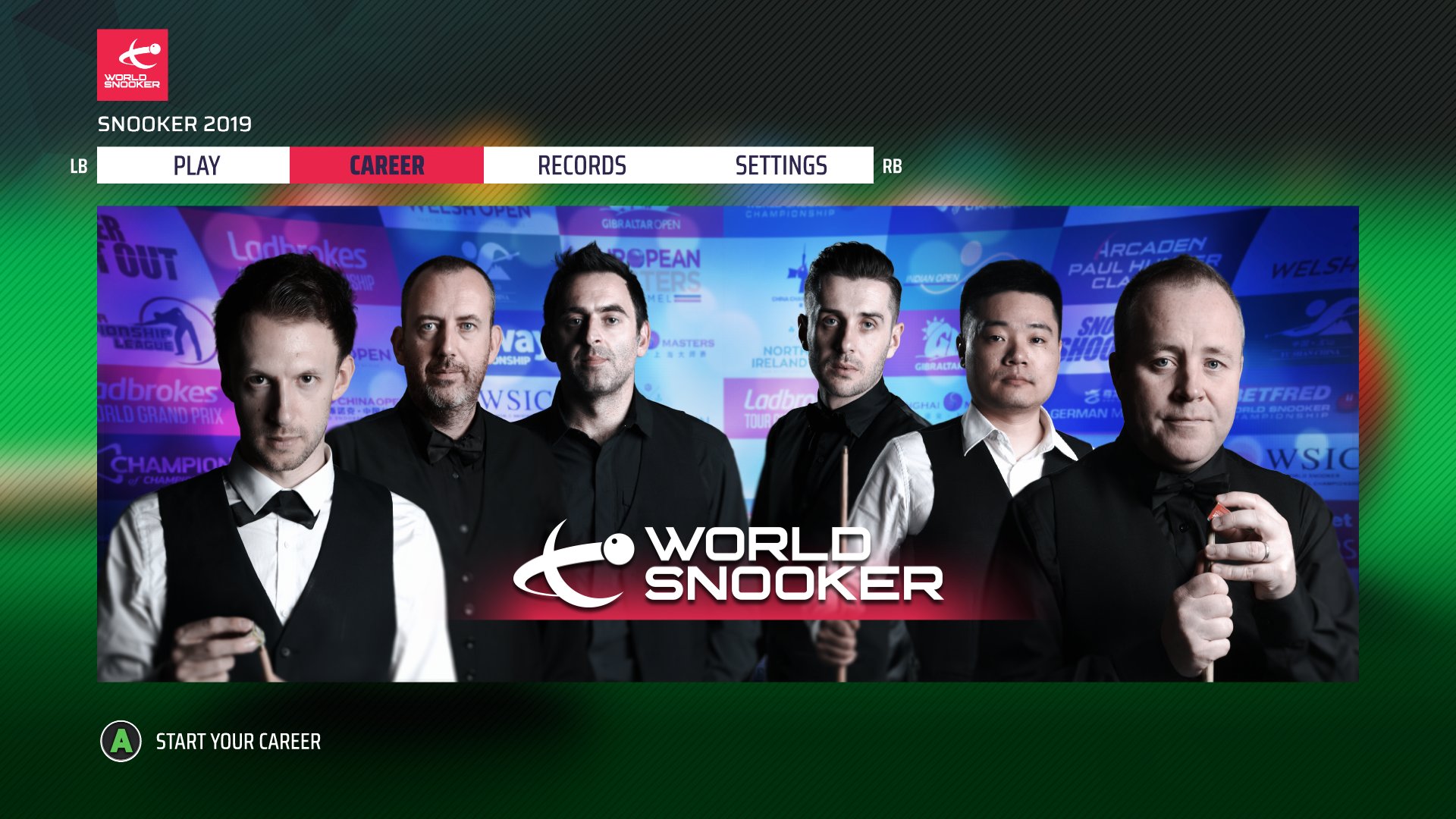 世界斯諾克官方授權游戲《SNOOKER 19》明年多平臺發布