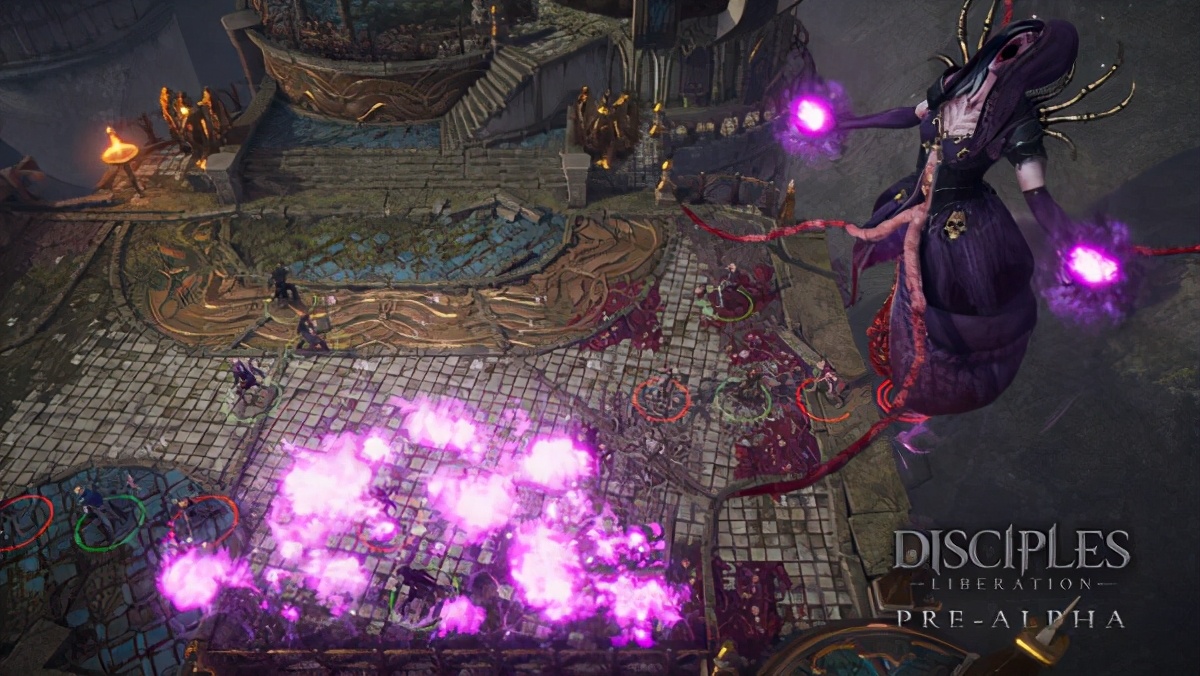 《圣戰群英傳:解放》正式公布 黑暗幻想風格策略RPG