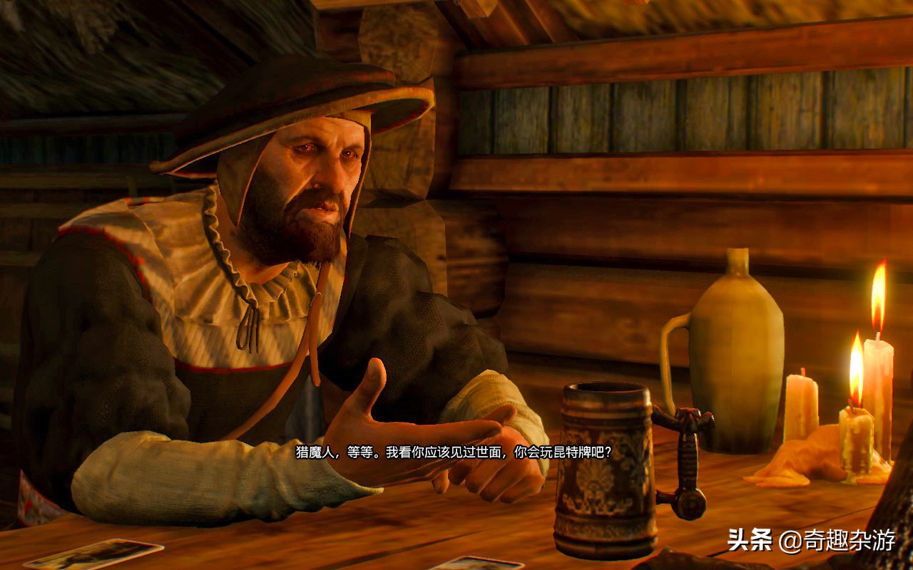 巫師3：上古卷軸5老玩家，入手巫師3，體驗昆特牌版“實驗室”