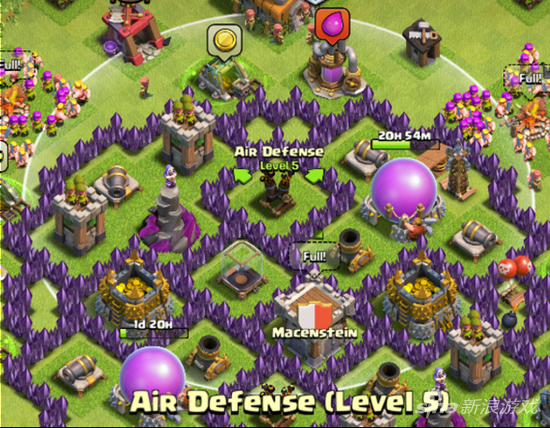 部落沖突COC7本陣型解析 覆蓋防御保護強