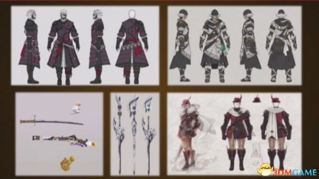全新職業登場！《最終幻想14》紅蓮解放者概念畫