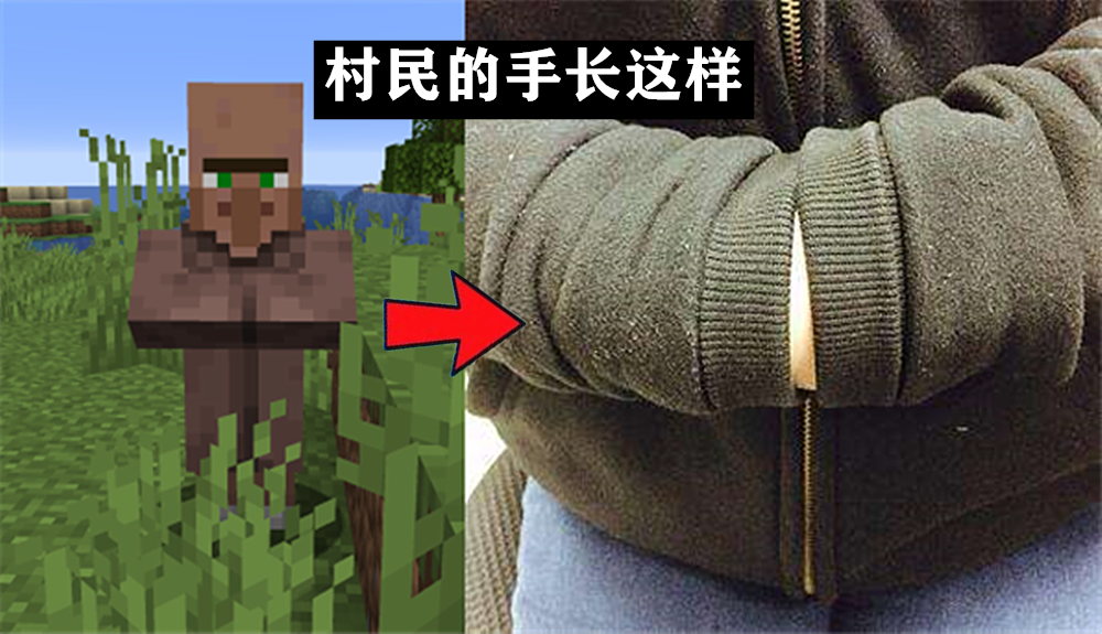 《我的世界》關于“村民”的16個小秘密，村民：這還是人干的事？