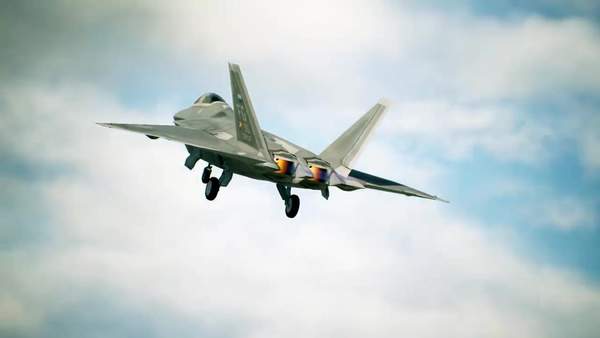 《皇牌空戰7》新機體介紹預告 隱形戰機“猛禽”亮相