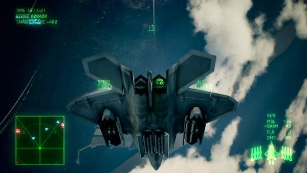 《皇牌空戰7》新機體介紹預告 隱形戰機“猛禽”亮相