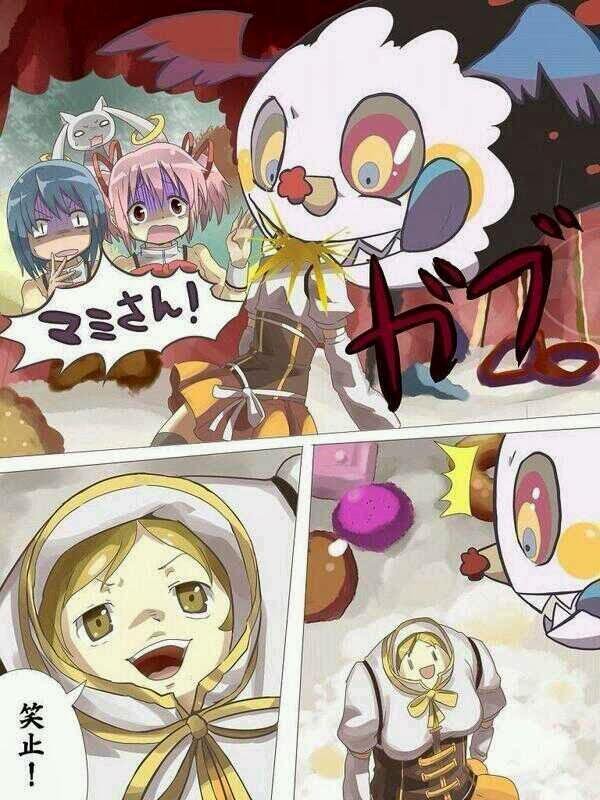 《魔法少女小圓》動畫重播，學姐頭又沒了，有網友發了這張同人圖