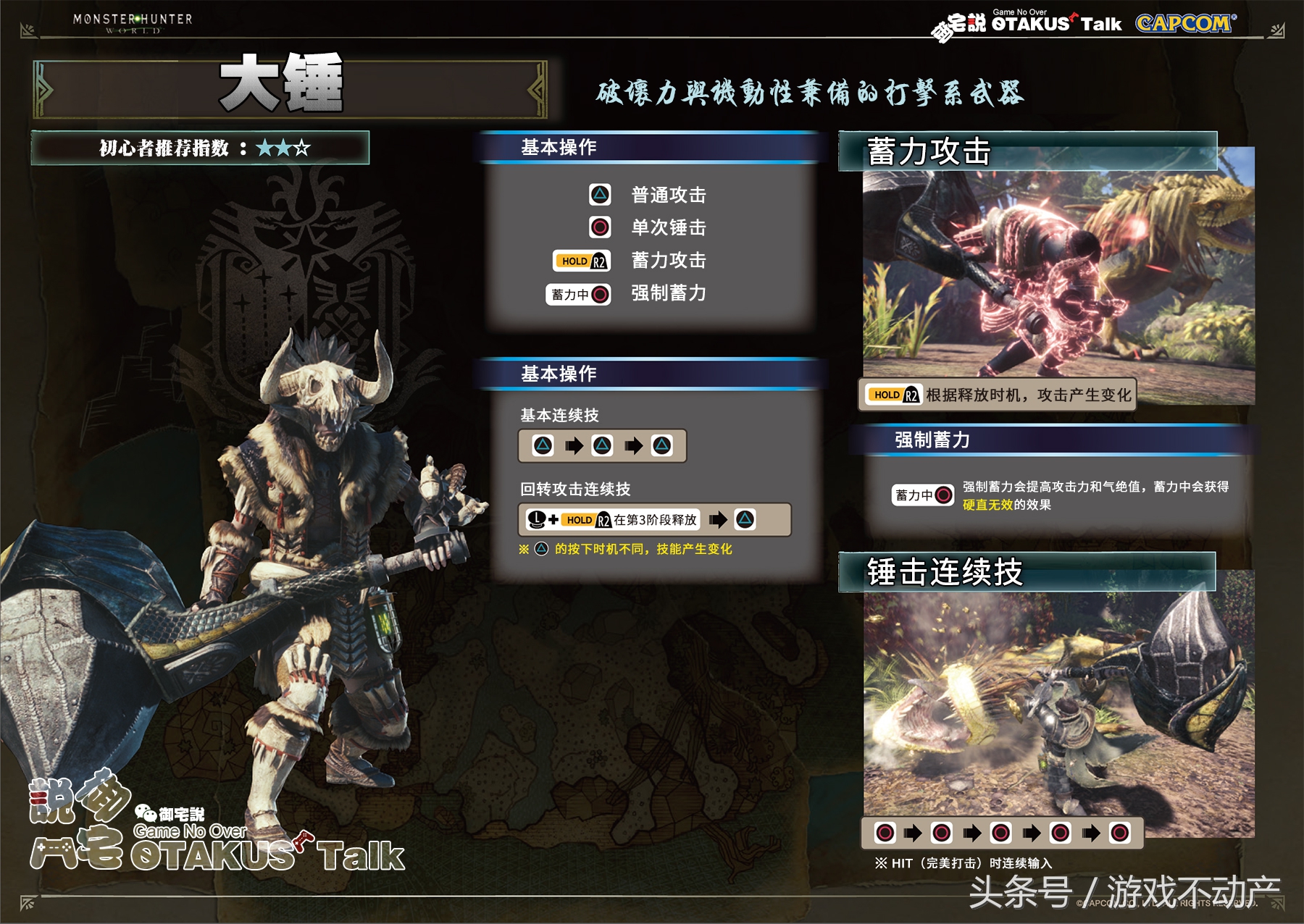 【御宅說】《怪物獵人世界》中文基礎操作手冊完全版