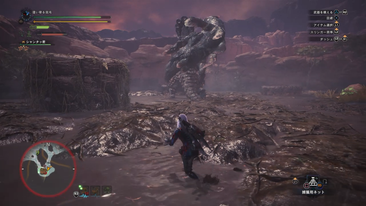 手柄玩怪物獵人世界PC版，初期泥魚龍狩獵攻略
