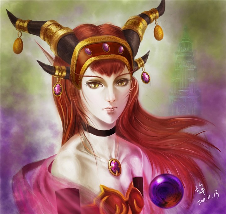 魔獸世界大人物——紅龍女王：阿萊克斯塔薩