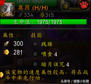 魔獸世界暗月馬戲團寵物對戰:克里斯托弗·馮·費舍爾