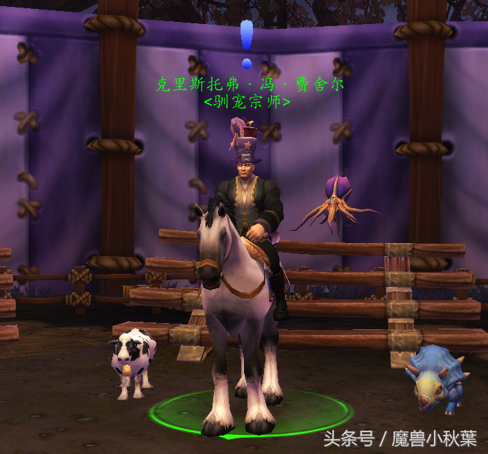 魔獸世界暗月馬戲團寵物對戰:克里斯托弗·馮·費舍爾