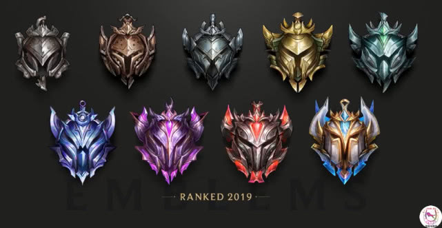 LOL新版9大段位一覽：比青銅還菜的來了！