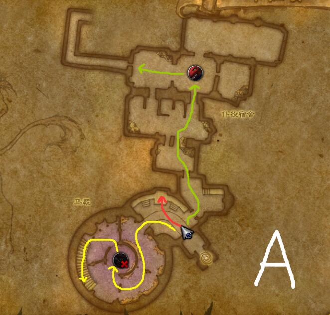 魔獸世界:卡拉贊全地圖跑法 包括夜之魘不漏boss 國際象棋打法