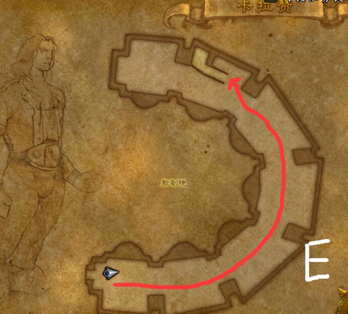 魔獸世界:卡拉贊全地圖跑法 包括夜之魘不漏boss 國際象棋打法