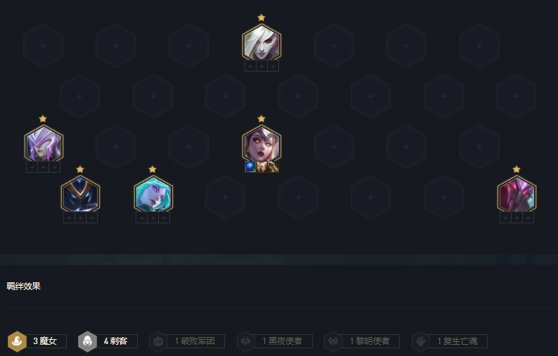 云頂之弈：2費妖姬魔女刺火了，運營簡單無腦，技能永動機無解
