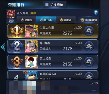 王者榮耀國服第一是什么？怎么才能國服第一？