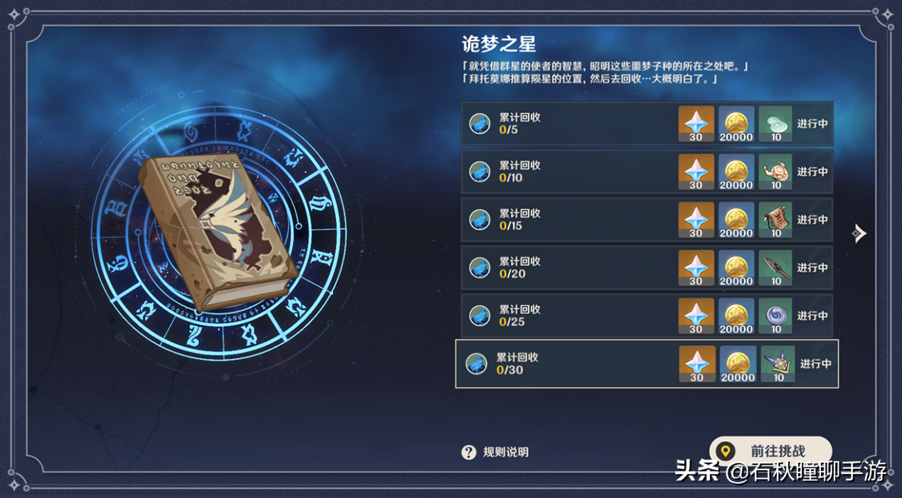 《原神》未歸的熄星活動攻略:刷本需適度否則越刷越虧