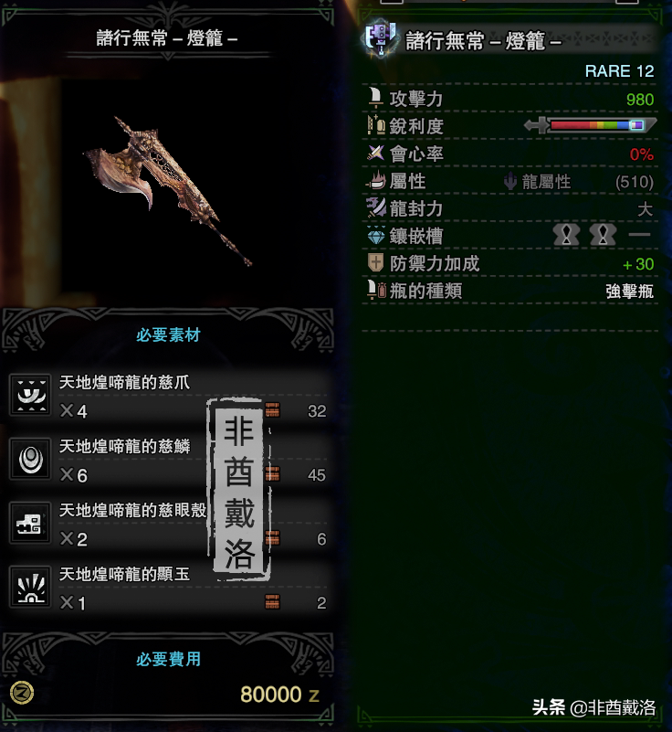 「怪獵冰原」從過渡到畢業，冰原斬斧推薦