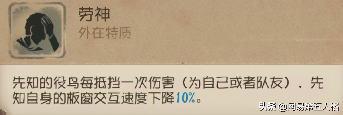 御鳥四出——《第五人格》求生者-先知高階攻略