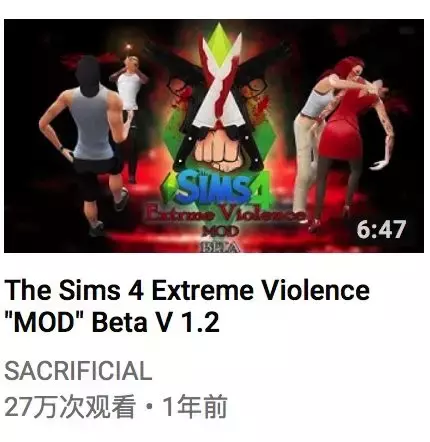 《模擬人生4》剛宣布的資料片，一年前就有人做了類似的MOD