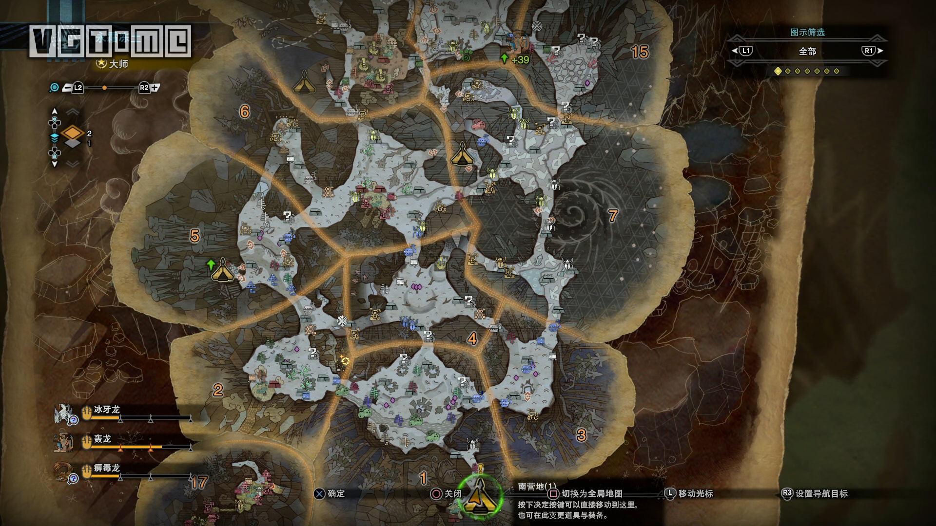 《怪物獵人 世界:冰原世紀》攻略:永霜凍土的營地位置