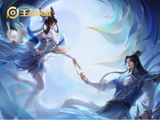 王者榮耀：絕美藍色系皮膚，火舞性感清冷，虞姬一襲藍衣太颯