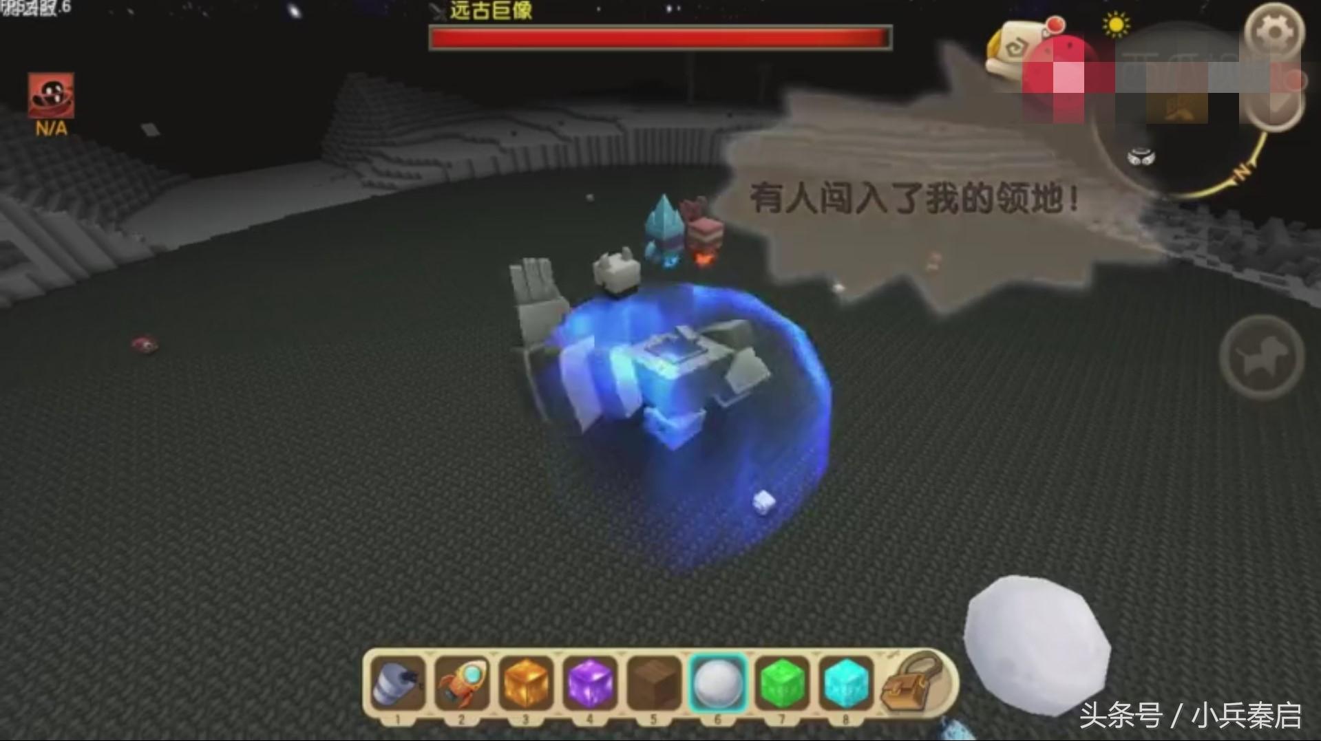 迷你世界：召喚遠古巨人的詳細方法，它只有在這里才能召喚出來？