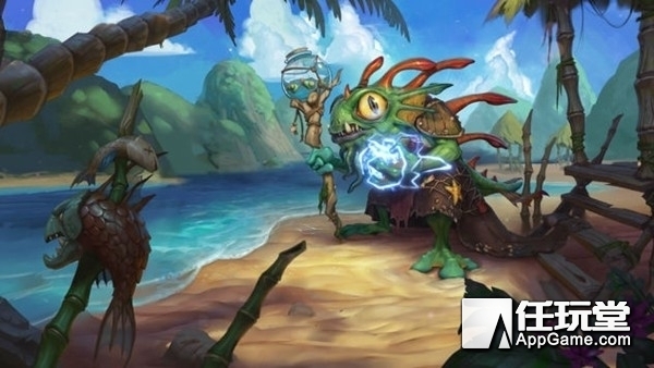 《爐石傳說》魚人薩滿祭司登場 招募好友達20級即可獲得
