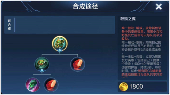 王者榮耀輔助裝備解析，星泉救贖沒有用，奔狼出場率高達91%