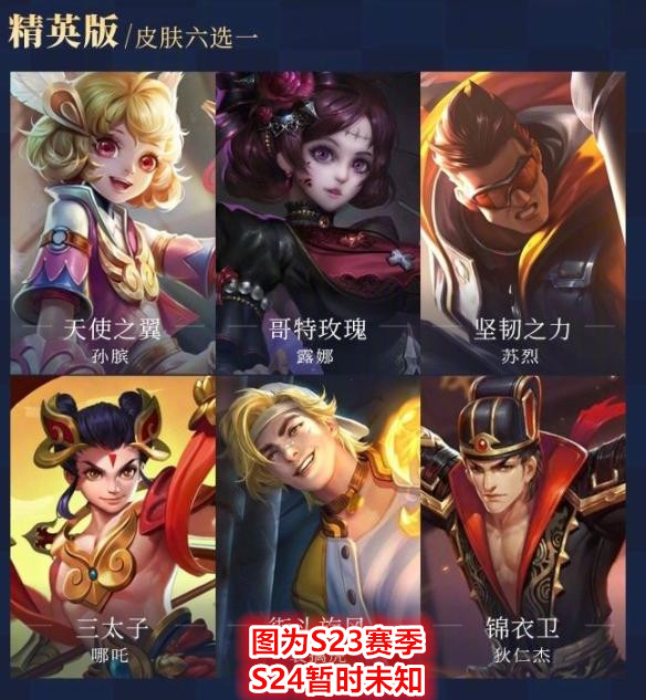 天美自曝S23賽季結束時間，S24三款免費皮膚，典韋汽車人皮膚登場