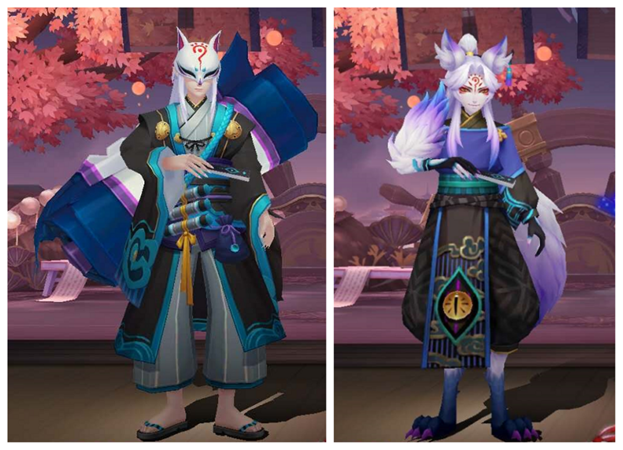 陰陽師：每一個戴面具的式神，摘下面具都是帥哥，巫蠱師差別最大