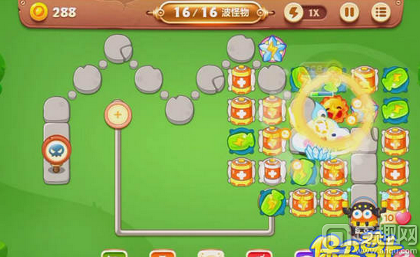 保衛蘿卜3公園第1關怎么過？公園1關金蘿卜攻略