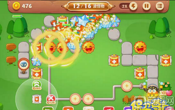 保衛蘿卜3公園第1關怎么過？公園1關金蘿卜攻略