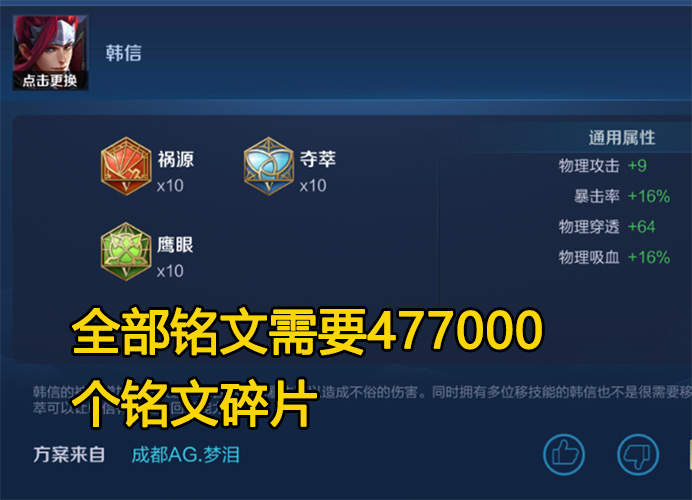 集齊全部5級銘文有多難？玩家耗時1700天，花費47萬碎片終于達成