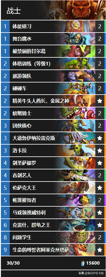 爐石傳說：哀嚎洞穴第三周高勝率卡組！超生德悶聲發大財