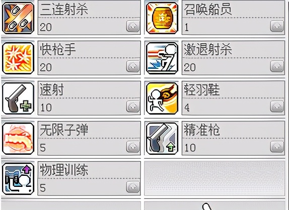 冒險島職業攻略-船長篇