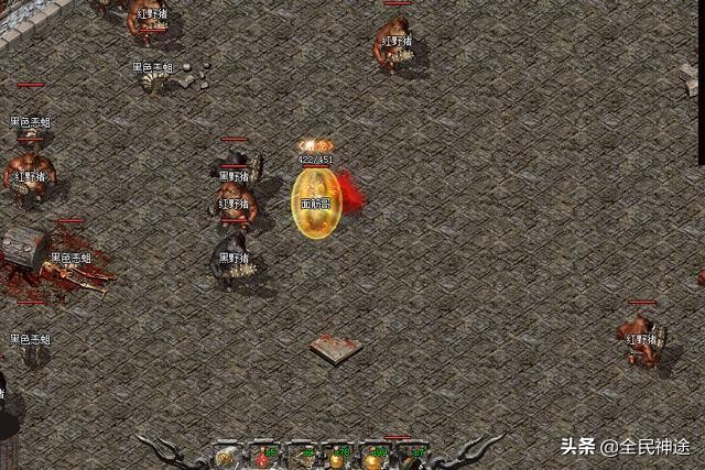 熱血傳奇：哪些地圖適合升級？老玩家揭秘，這4張圖是升級絕招