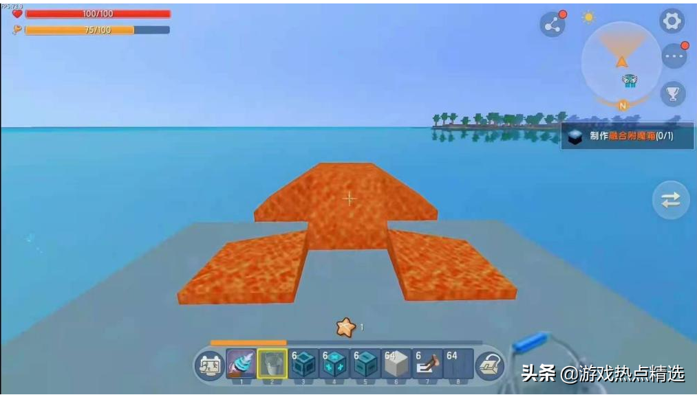 迷你世界如何搭建一個海上別墅？附帶超大儲物墻