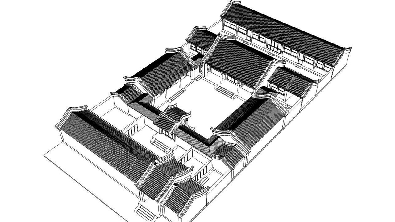 我的世界:在MC中建造一個四合院 淺談建筑思維的運用攻略