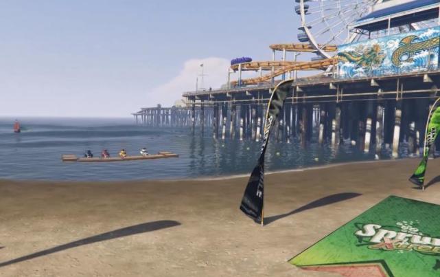《GTA5》的沙灘為什么好多人喜歡去？這才是玩家們向往的生活