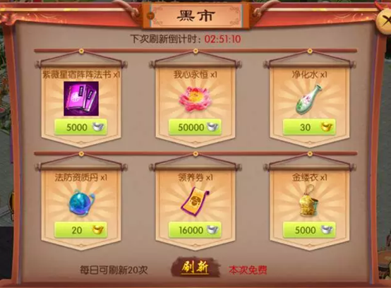 《我的宮廷》黑市玩法介紹