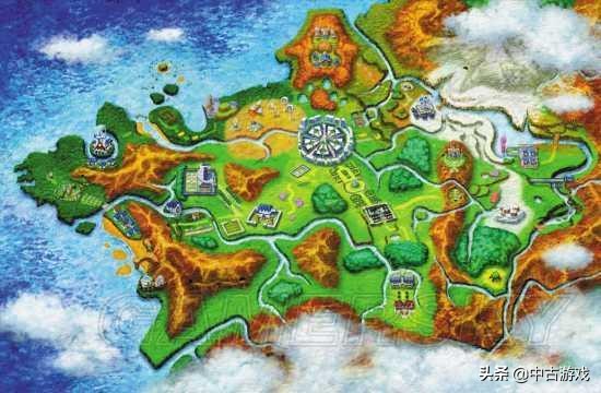《口袋妖怪》全系列地圖景點盤點及解析