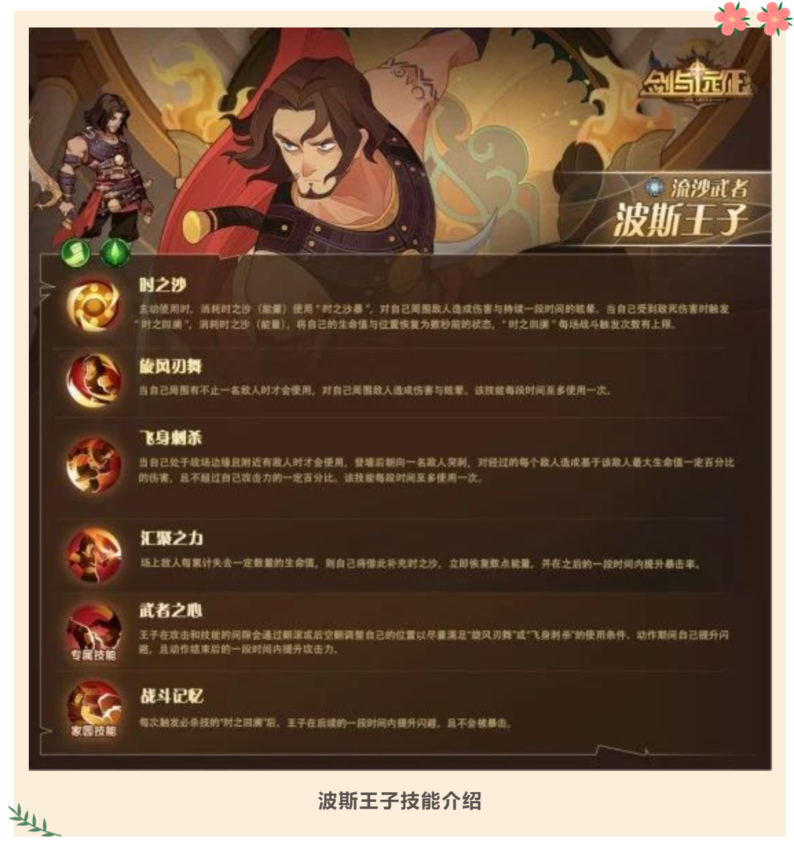 波斯王子：劍與遠征中能夠在瀕臨死亡，回到8秒前的英雄就他一個
