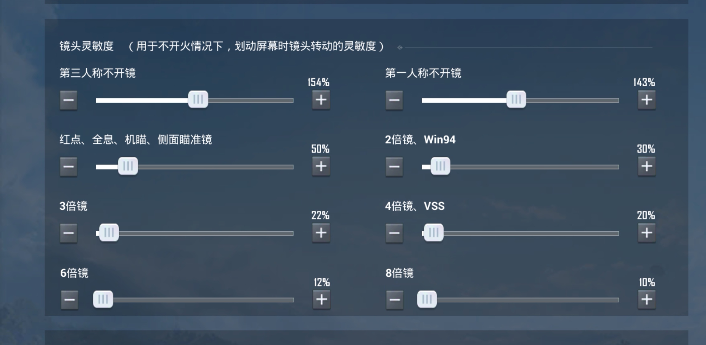 和平精英最新靈敏度調整建議(文末附推薦靈敏度)