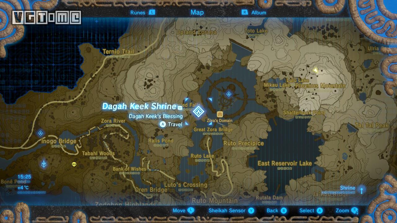 《塞爾達傳說:曠野之息》「Lanayru Tower / ラネールの塔 區域」試煉之祠攻略