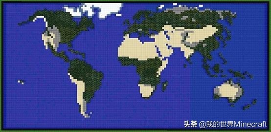 《我的世界》大神制作地圖 給我一個方塊還你一個“世界”