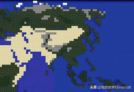 《我的世界》大神制作地圖 給我一個方塊還你一個“世界”