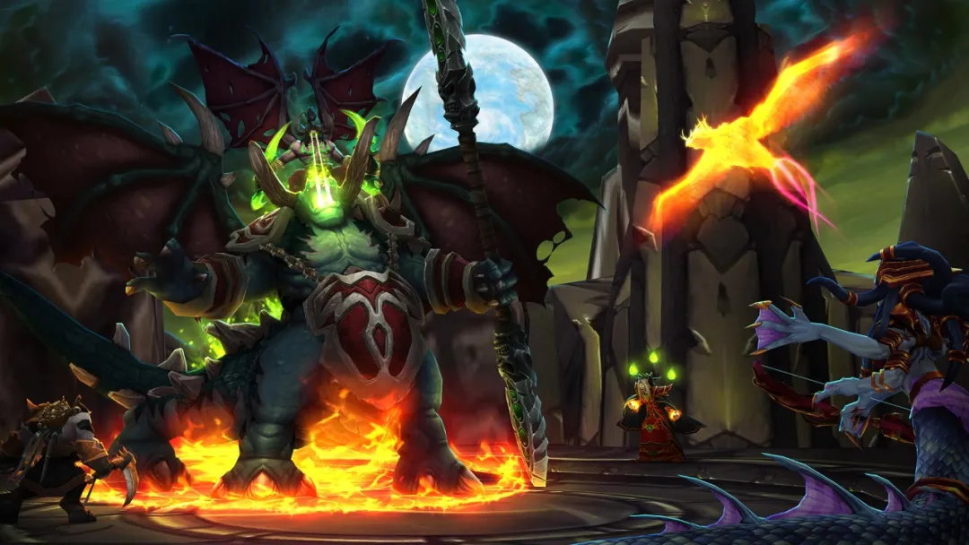 魔獸世界TBC懷舊服DPS排名，惡魔術法系第一，橙杖奧法世界第二
